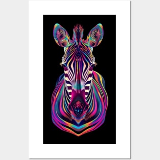 Zebra Captivating Calves Posters and Art